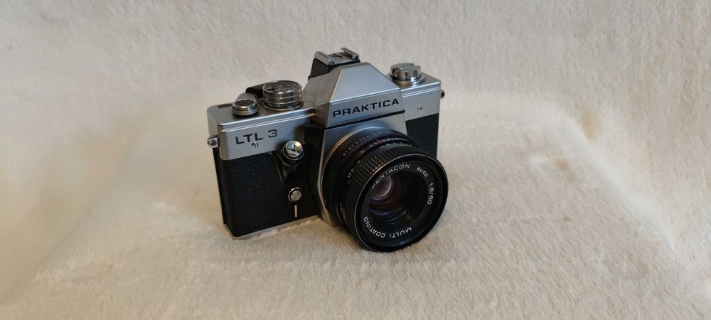 Aparat Praktica LTL3 + obiektyw 1.8/50