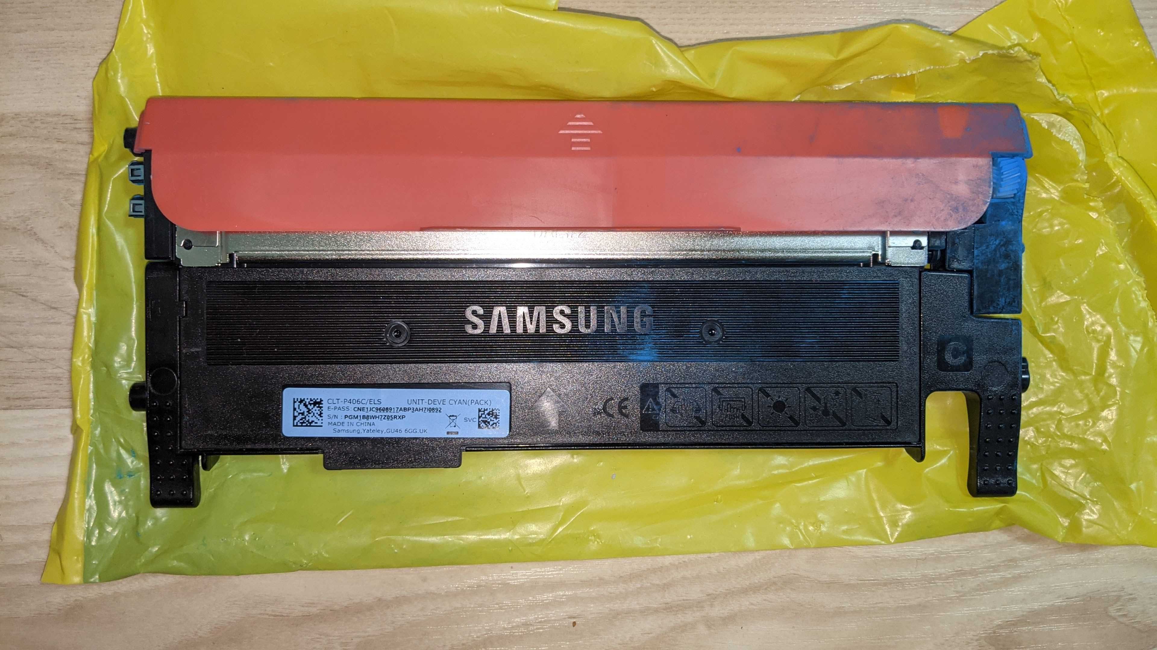 Тонер-картридж Samsung CLT-C406S (CLP-365) S406Y CYAN, YELLOW