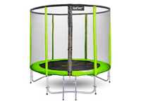 Trampolina Ogrodowa 2w1 244cm 8FT Dla Dzieci Dorosłych *okazja*