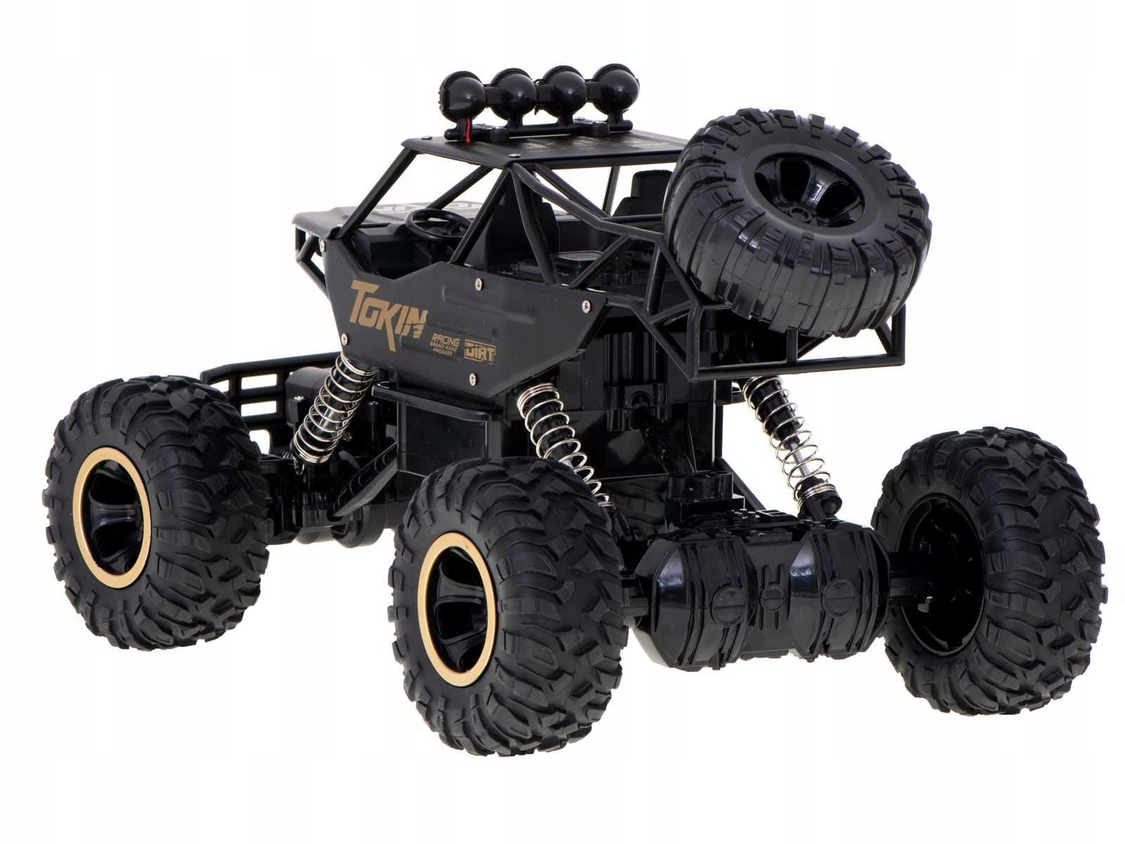 Samochód Rc Rock Crawler 1:12 4Wd Metal Czarny