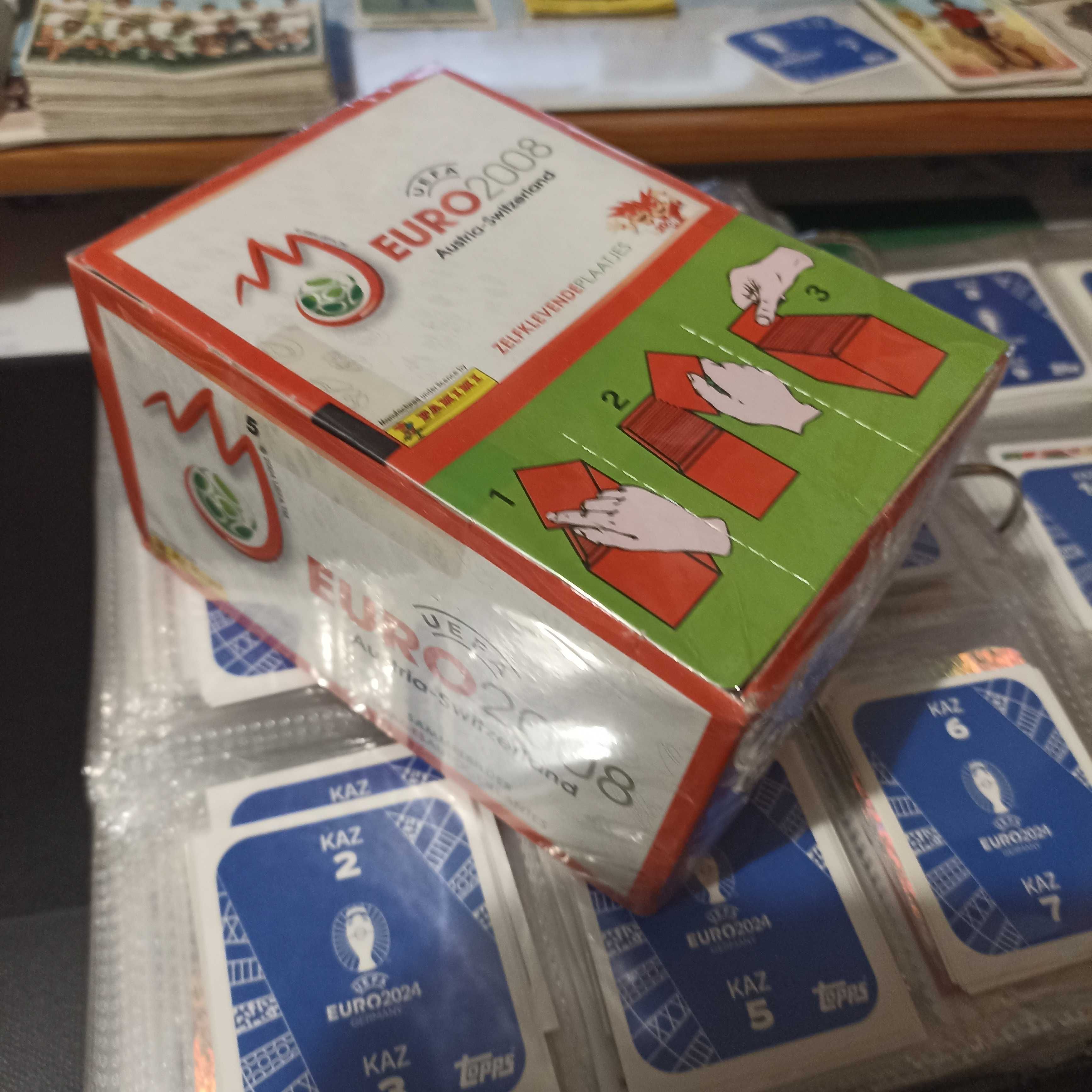 Caixa Panini Mundial 2006, 2010, 2014,2018, 2022 Euro 2004, 2012, 2016