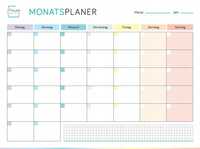 Planer Magnetyczny 30x40cm, Plan Your Life