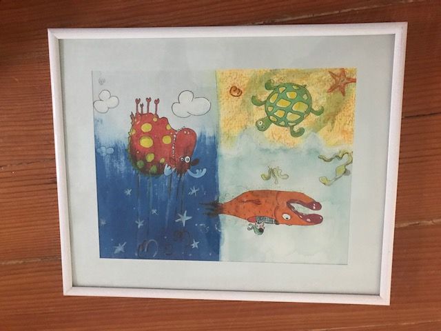 quadro para quarto menino