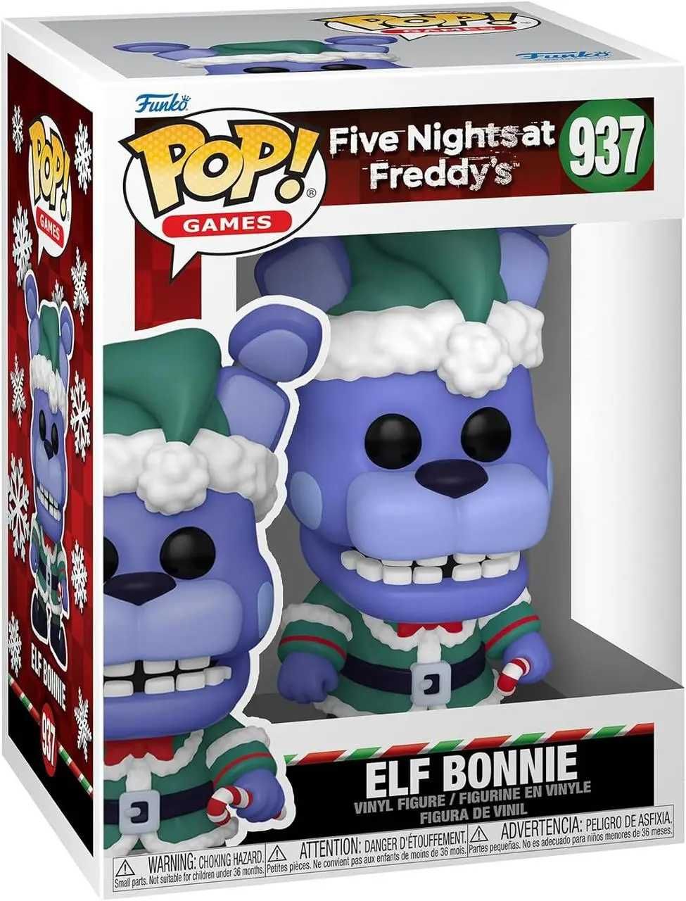 Фанко Эльф Бонни Funko Pop Five Nights at Freddy's Holiday Elf Bonnie