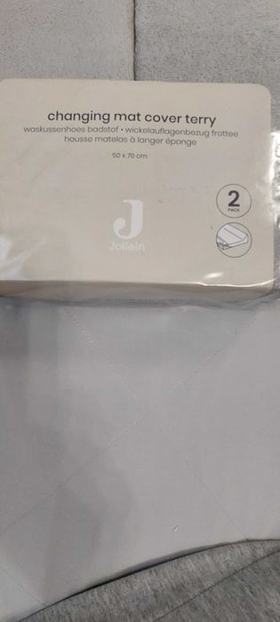 Pokrowiec Prześcieradło Frotte na Przewijak 50x70cm 2pak