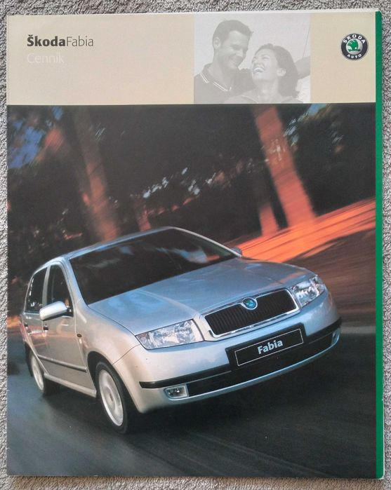 Prospekt cennik Skoda Fabia rok 2000
