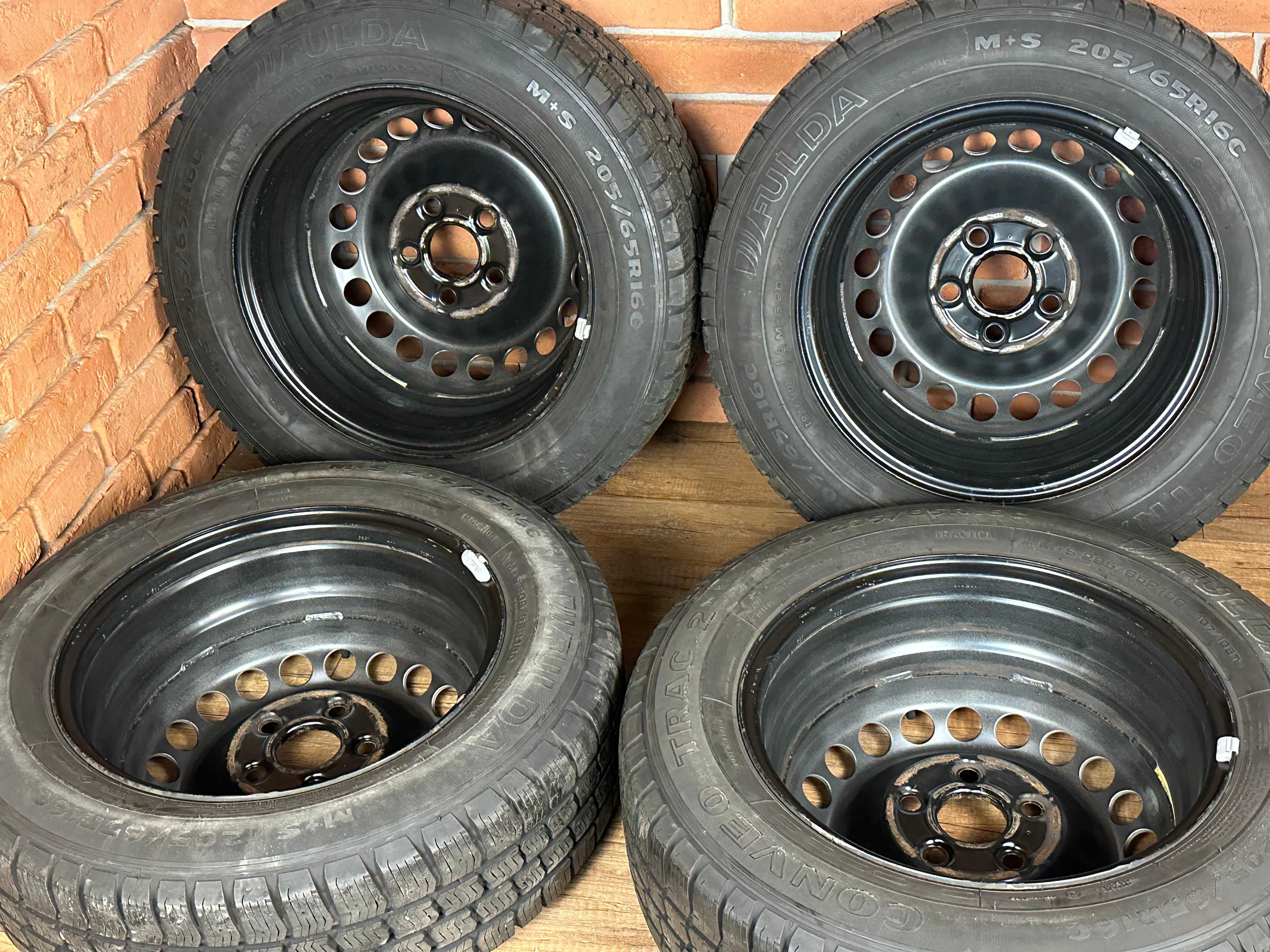 Koła Felgi 16 5x120 Vw T5 T6 ZIMOWE 9mm