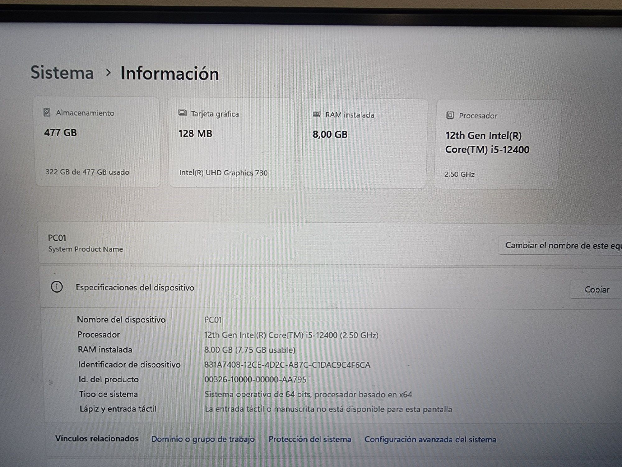 Computador PC Desktop