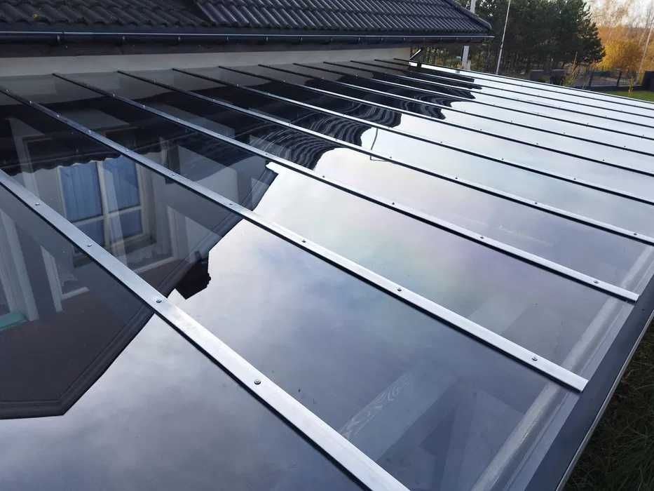 zadaszenie tarasu pokrycie plexi lite 6mm solidnie polecam