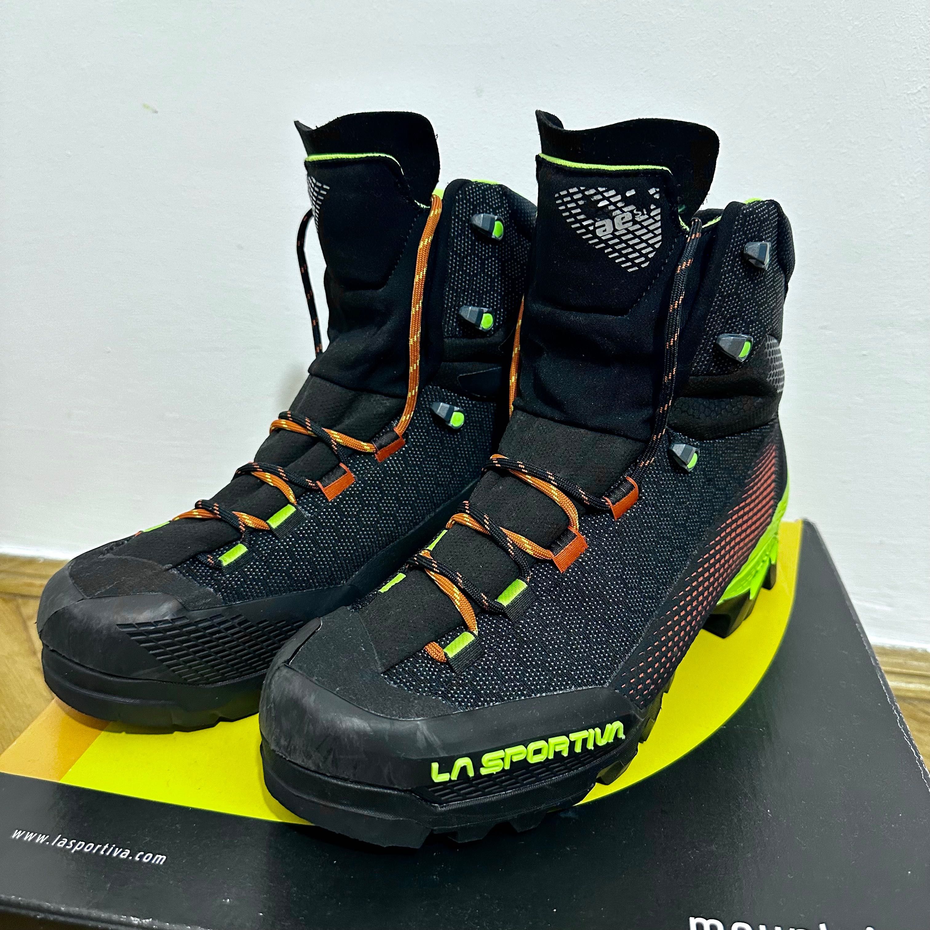 La Sportiva Aequilibrium ST GTX Carbon/Lime Rozmiar 45