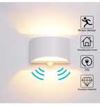 Lampa ścienna z czujnikiem ruchu 7w
W nowy design. Automatyczne włącza