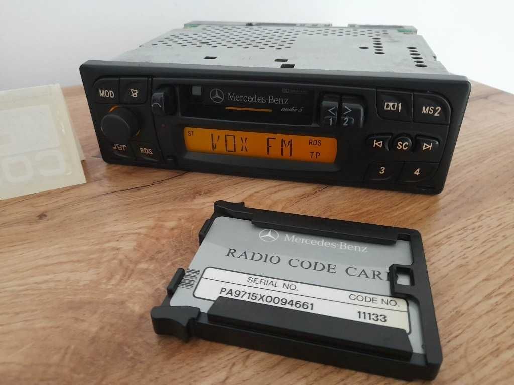 Radio Mercedes Audio 5 RDS w124 w201 w140 r129 190