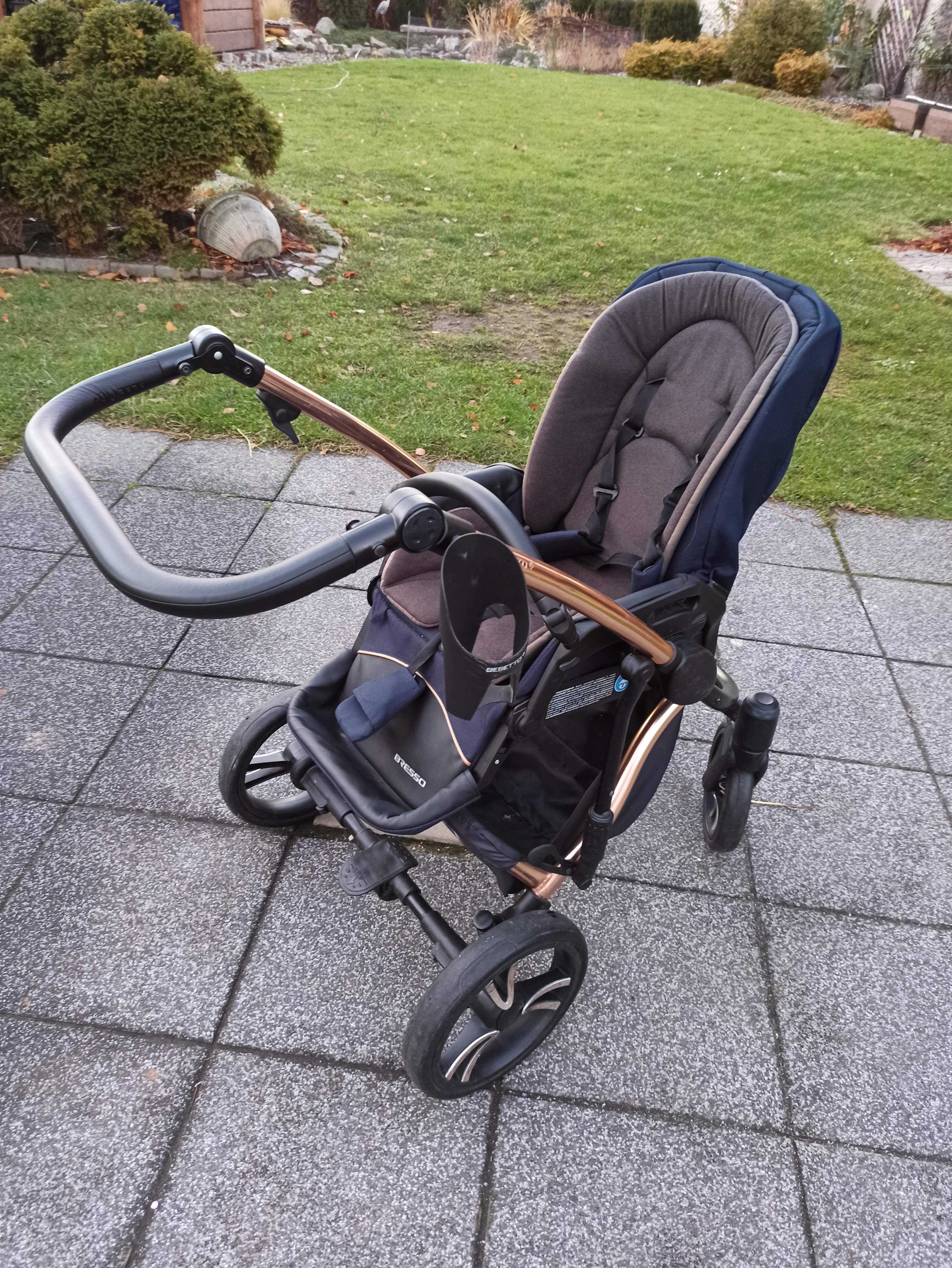 Wózek 3w1 Bebetto Bresso Premium