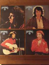 Caixa com 4 Discos LP Os melhores de Neil Diamond - como novos
