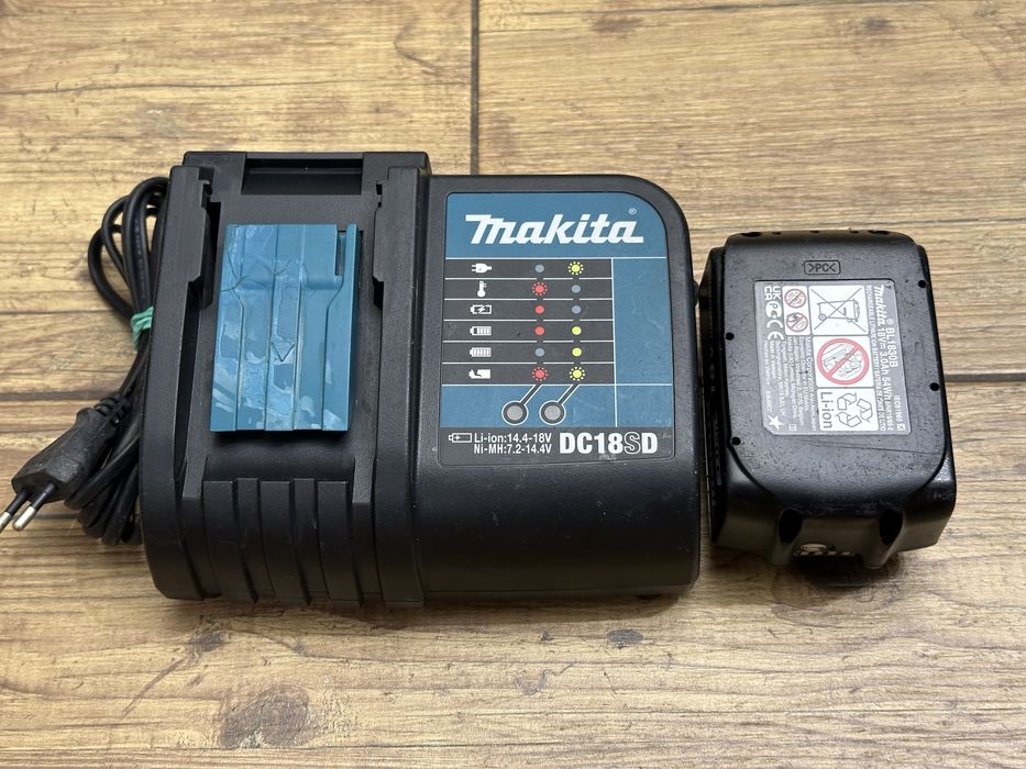 [Zestaw Makita] bateria akumulator 3AH 18V | ładowarka DC18SD