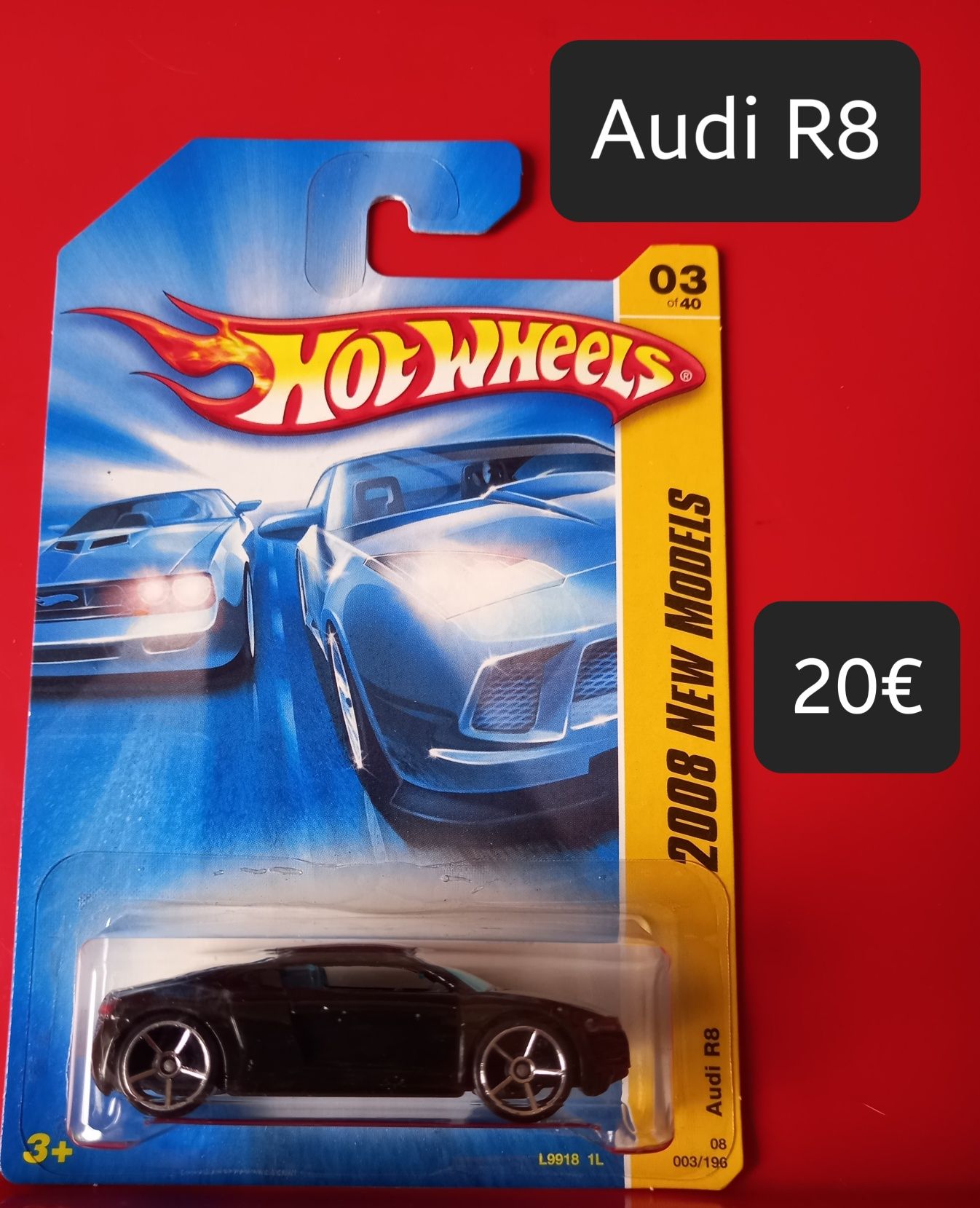 Audi r8 hot wheels