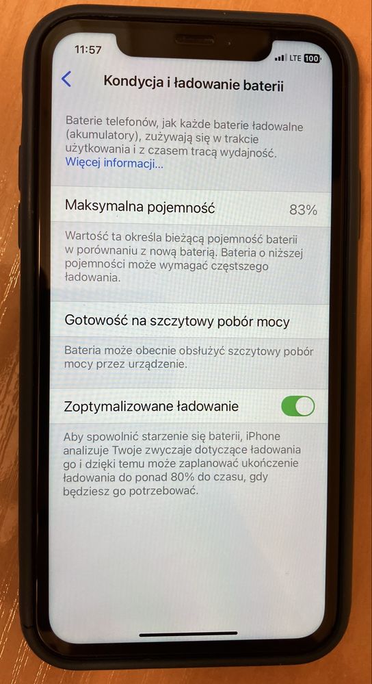 iPhone XR Zadbany