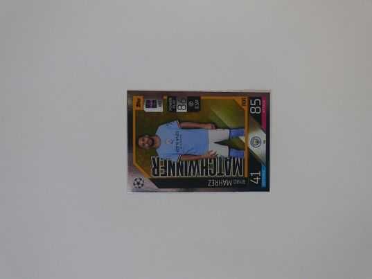 Riyad Mahrez Matchwinner Matchwinner Topps Match Attax 22/23