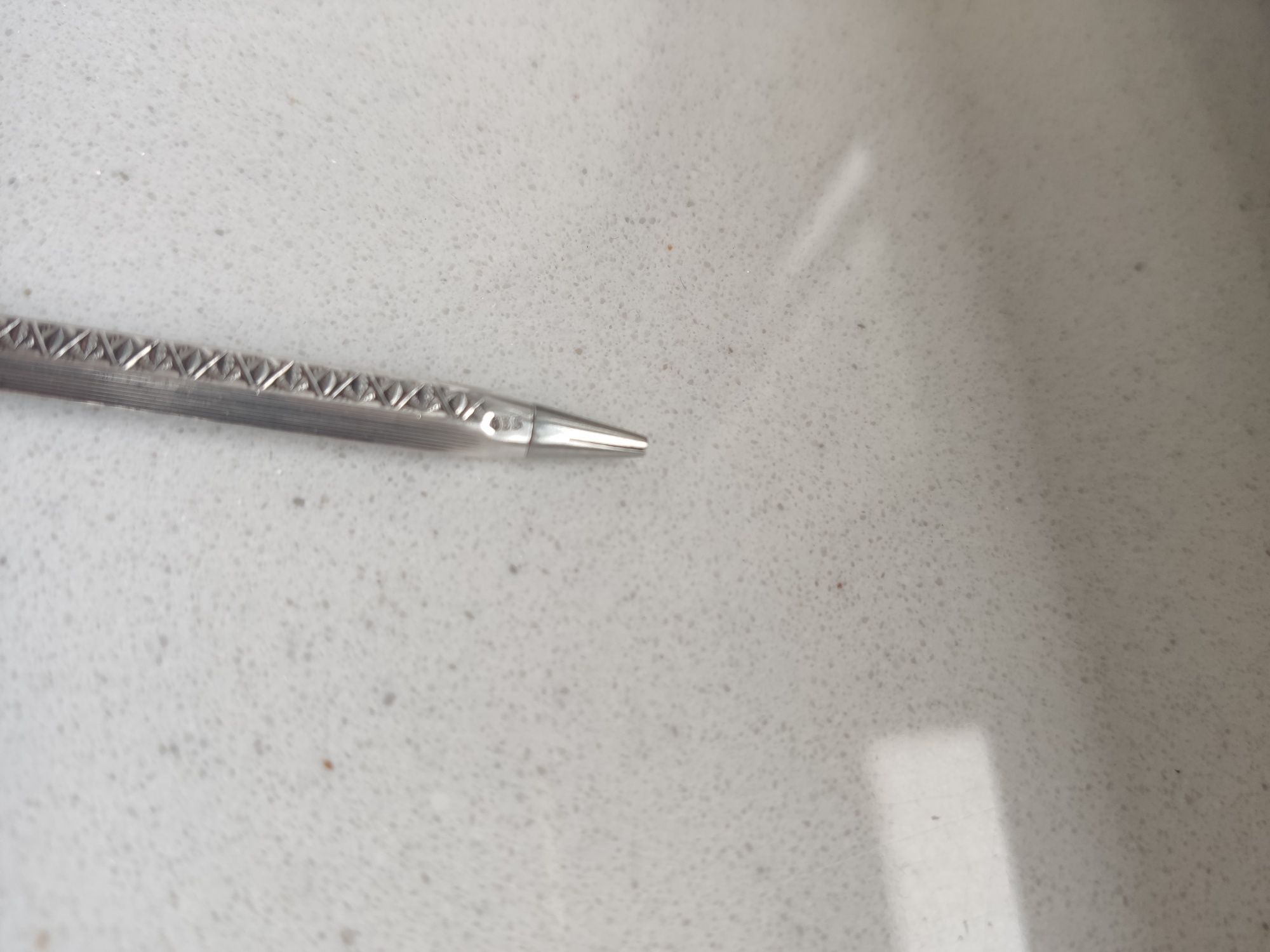 Mały Ołówek automatyczny srebrny przedwojenny