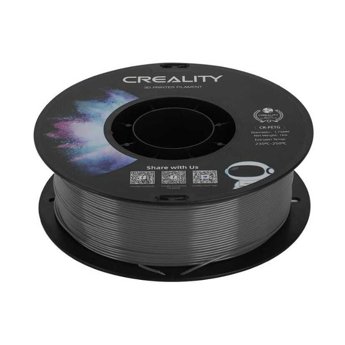 Качественный PETG пластик Creality 1,75 мм для 3D-принтера Серый