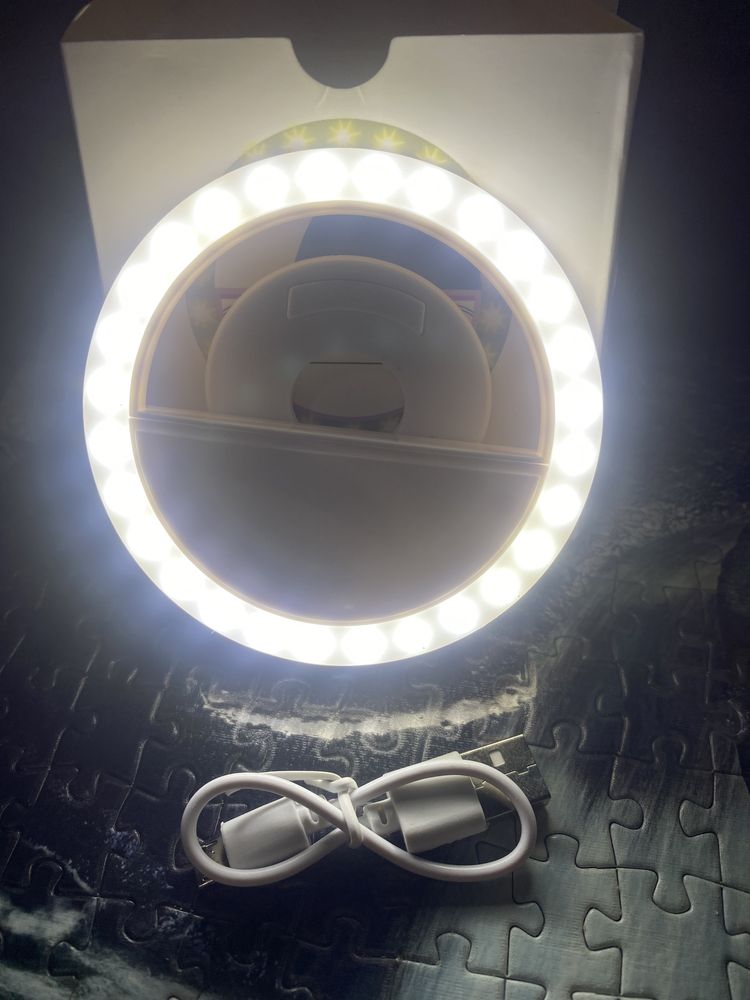 Selfie ring light