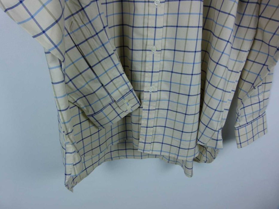 Joseph Turner koszula w kratkę bawełna 17,5 / 36R - 3XL