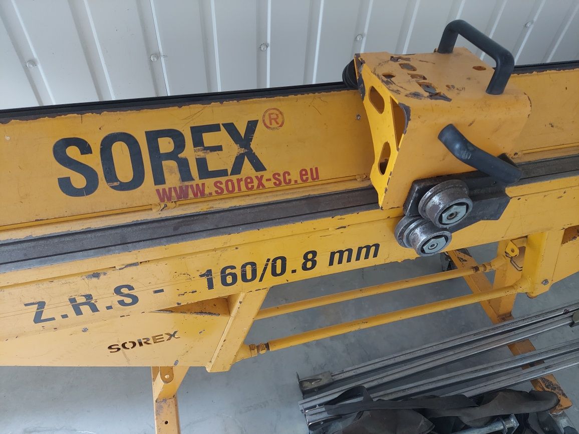 Sorex Giętarka Wulsztanga Do Blachy 2,14m Zaginarka Nóż Transport