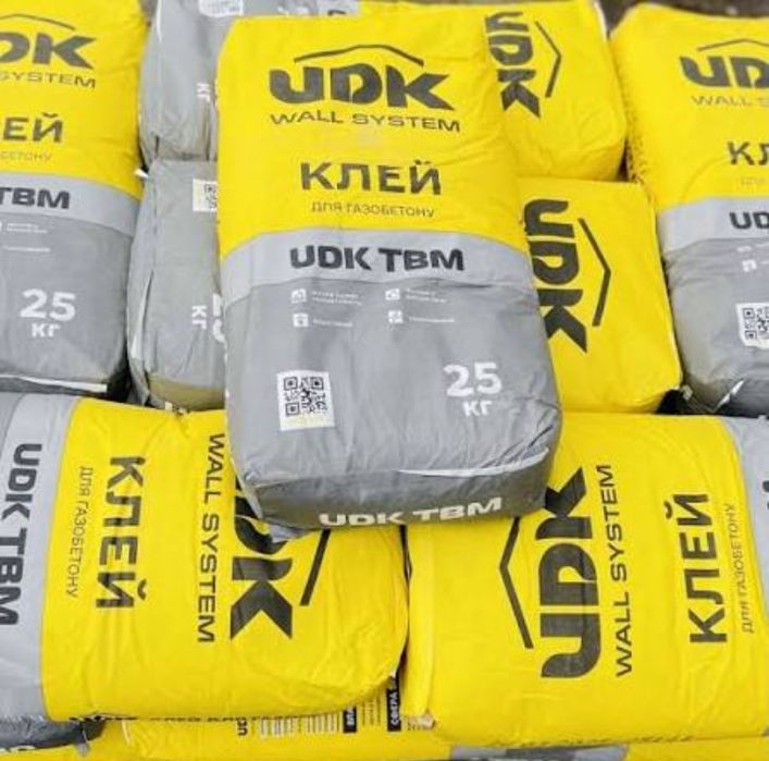Газобетон UDK та клей