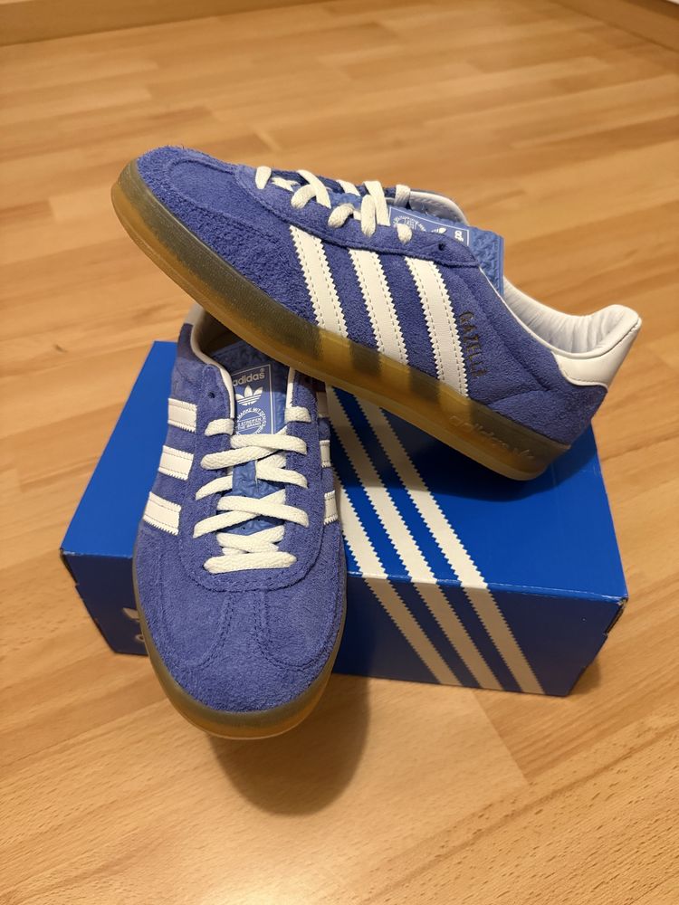 Adidas Gazelle Indoor Blue Fusion Gum 36 2/3
