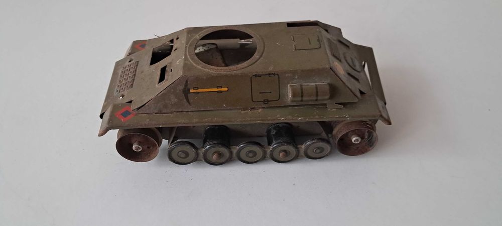 Czołg RS 51 blaszana stara zabawka T34 RS51