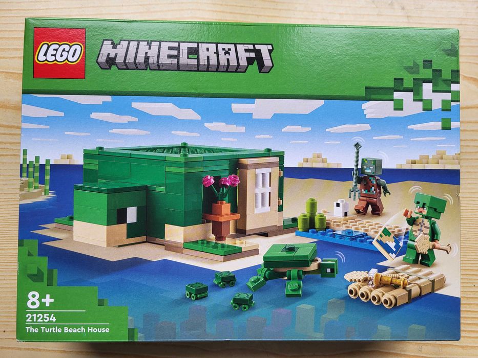 LEGO Minecraft Domek na plaży żółwi 21254 - NOWE - NAJTANIEJ na RYNKU!