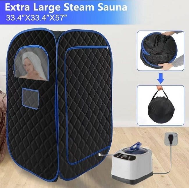 Портативний міні сауна намет для квартири. З парогенератором