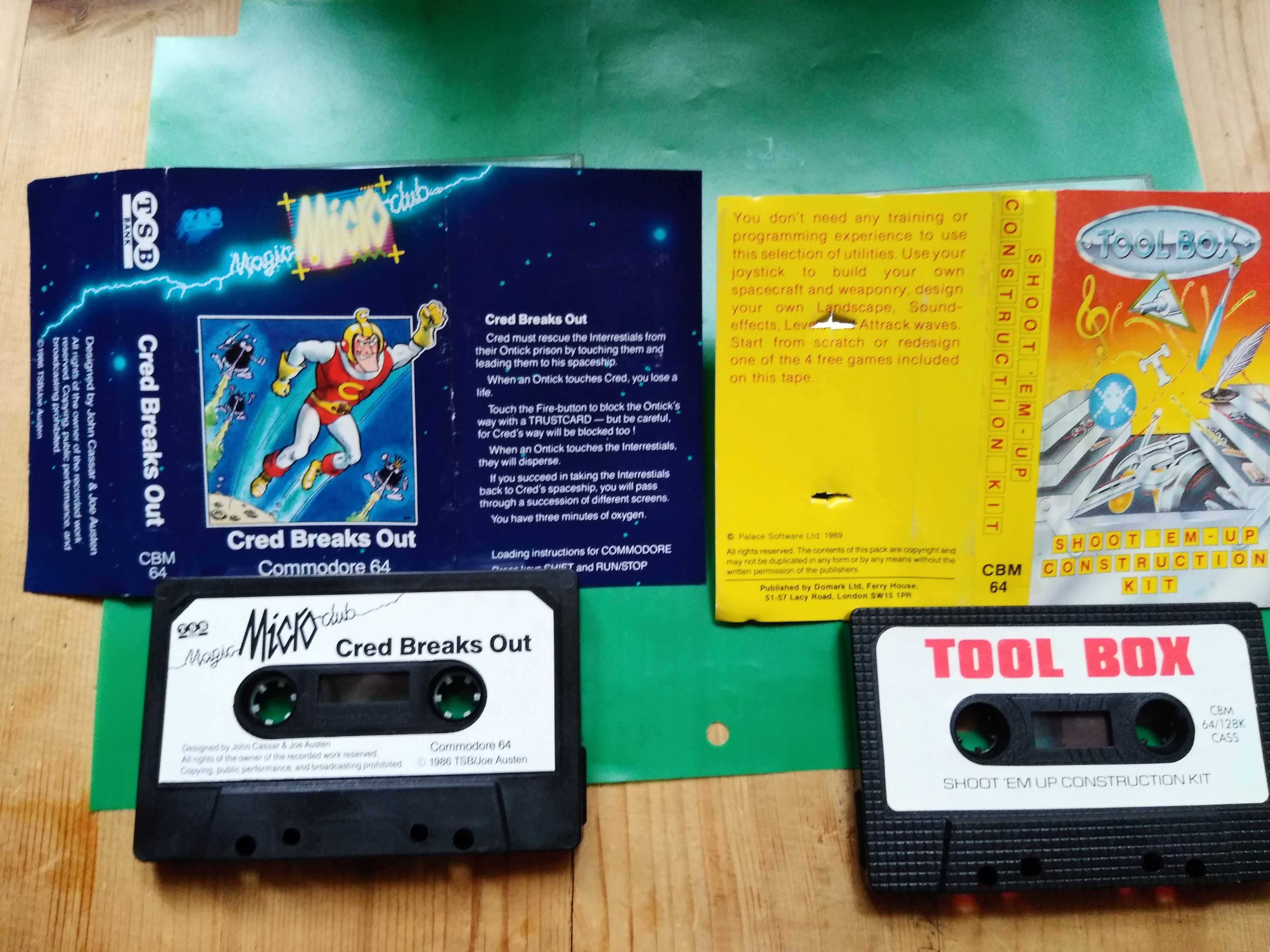Оригинальные кассеты с программами Коммодор, Синклер и другим.