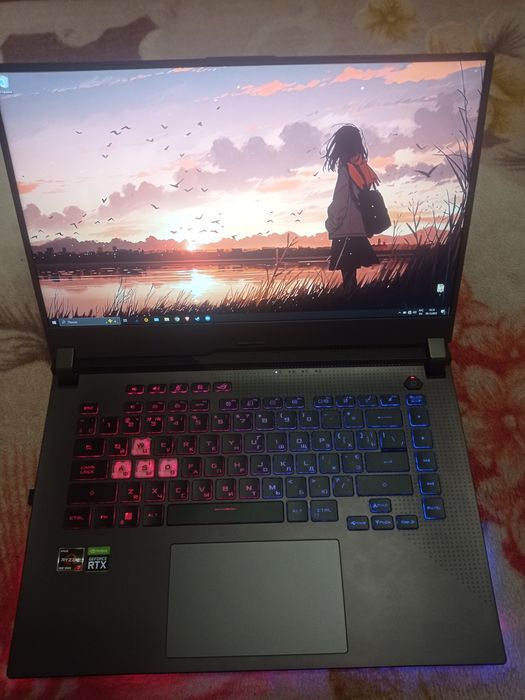 Asus rog r7-4800/rtx3050/16 ram/512sdd m.2/strix g15g513 144hz