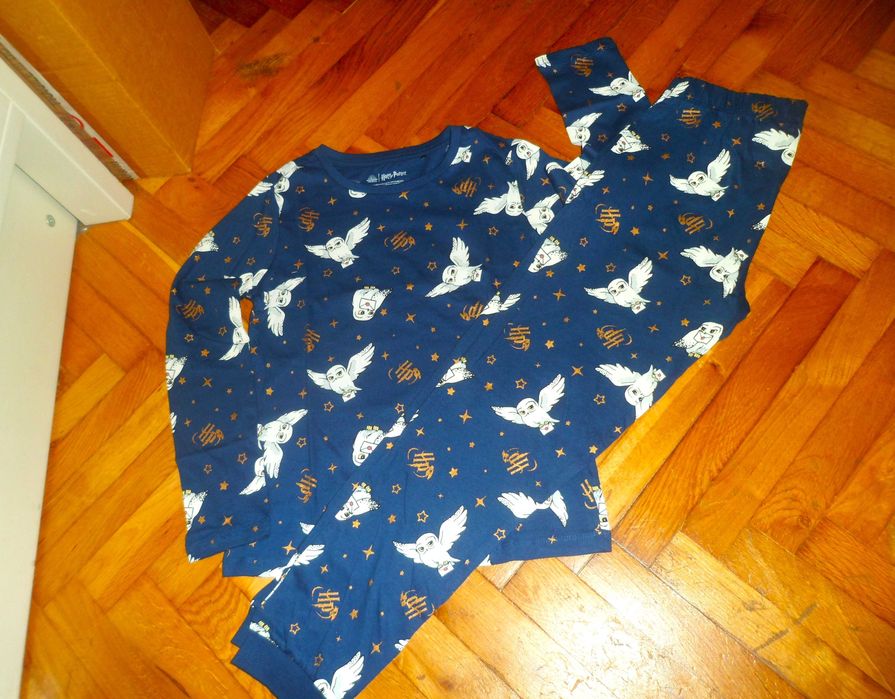 Harry Potter Cool Club Piżama Pidżamki 134 Hedwiga Super prezent