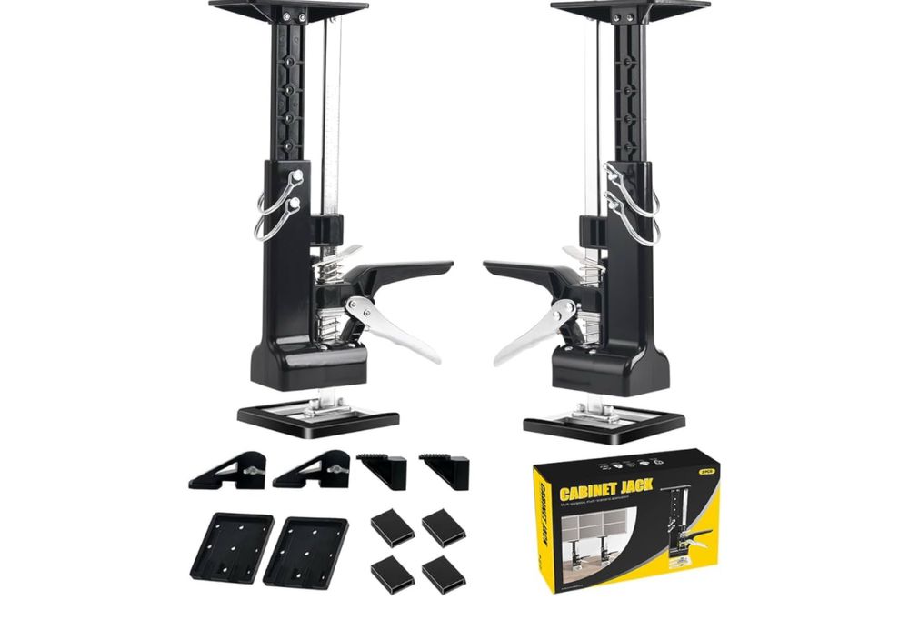 2x Ręczny podnośnik do płyt, mebli drzwi 0-30cm