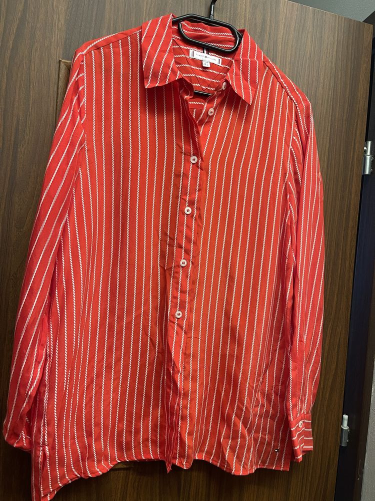 Tommy Hilfiger koszula w paski rozm L