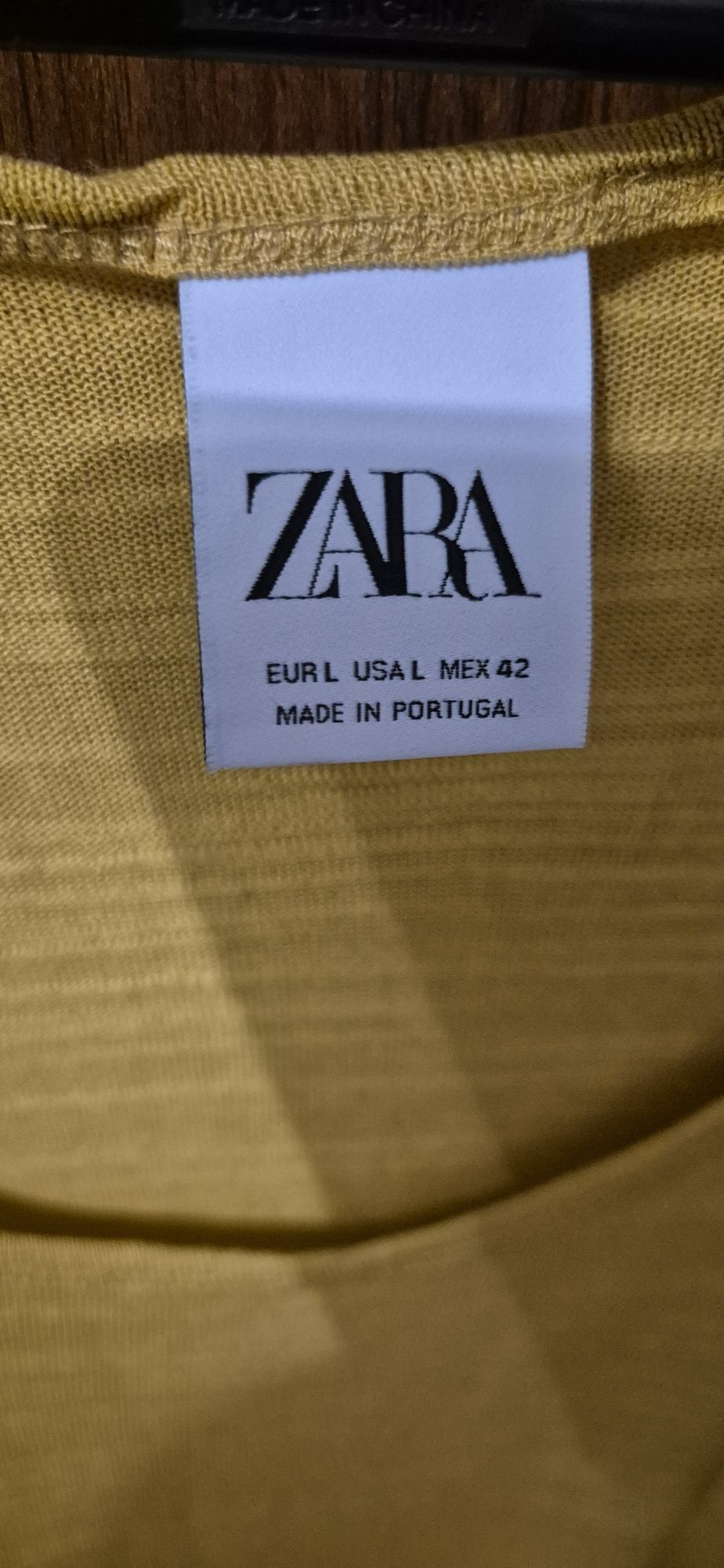Bezrękawnik, koszulka meska zara, rozmiar L, stan bdb