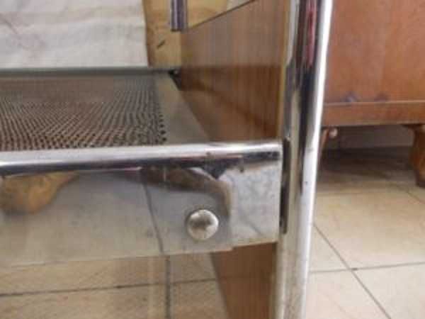 Kanapa / Sofa chrom – Bauhaus Art Deco Modernizm chromy w super stanie