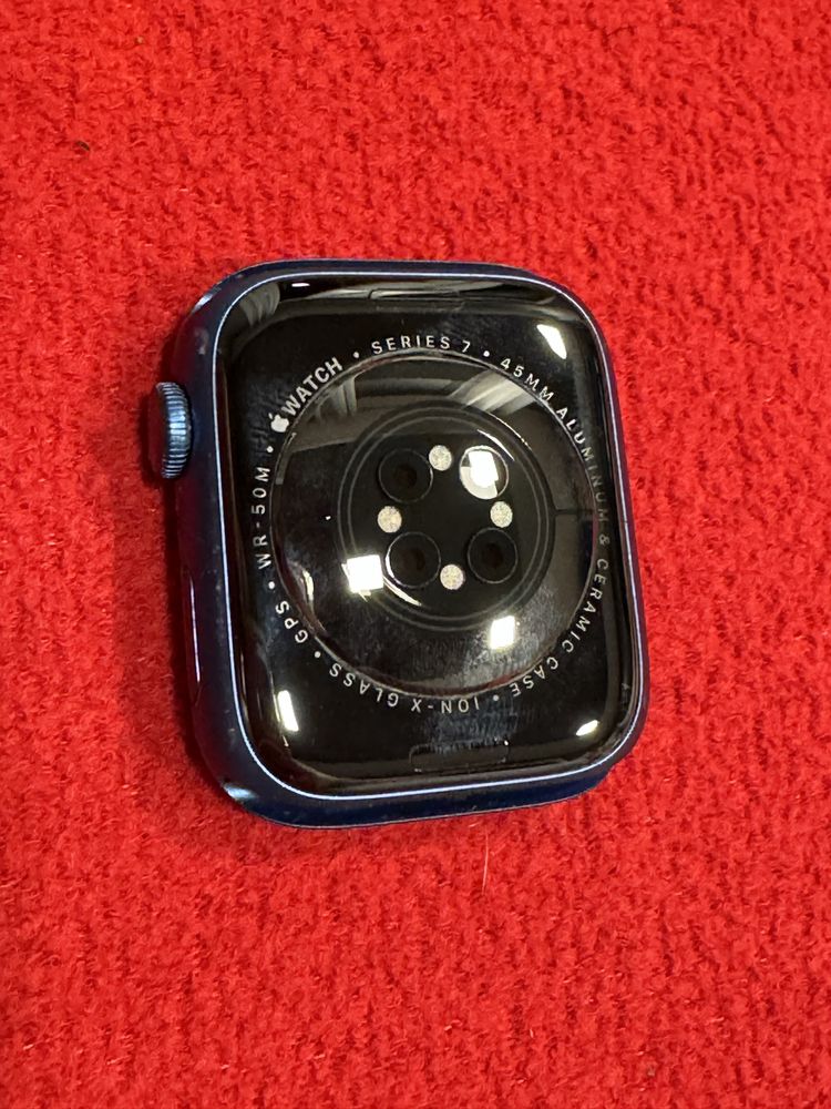 Apple watch series 7, 45 mm,  niebieski
