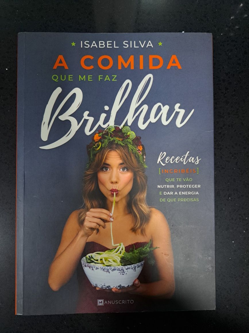 Livro "A Comida que me faz Brilhar"