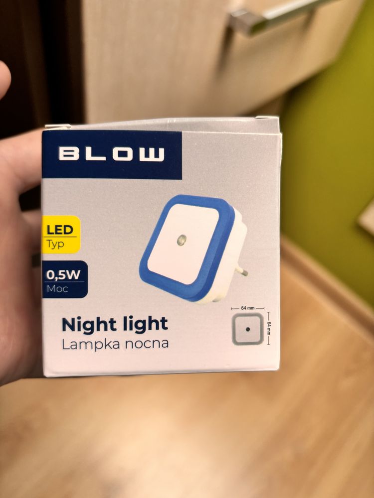 Lampka nocna 0.5w nowa