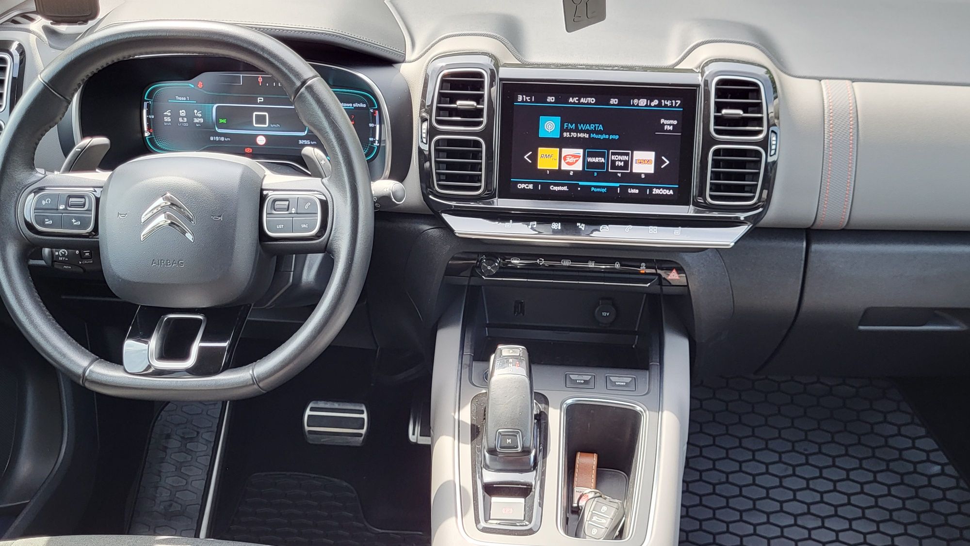Citroen c5 aircross automat EAT8  82 tyś km