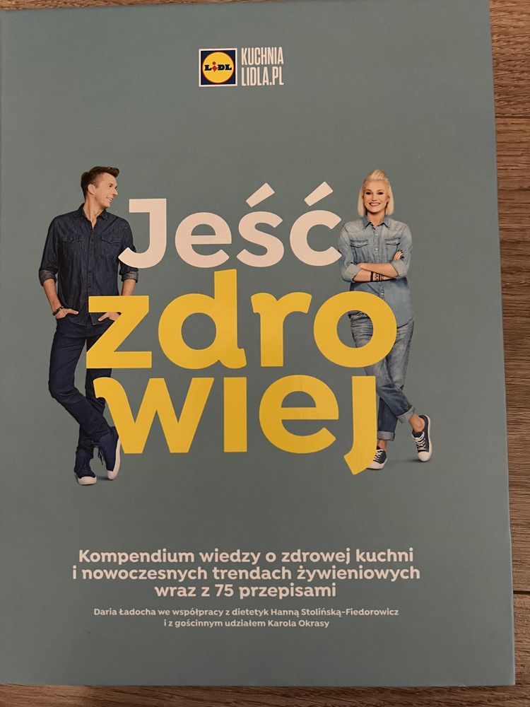 Jeść zdrowiej książka Kuchnia Lidla