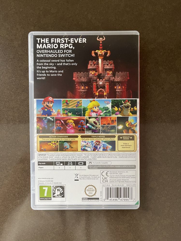 Gra Nintendo Switch Super Mario RPG