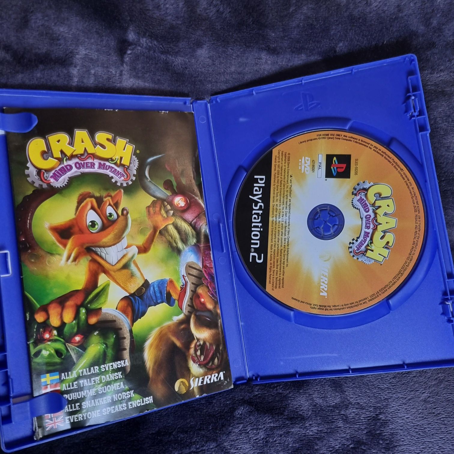 Crash Mind Over Mutant Ps2