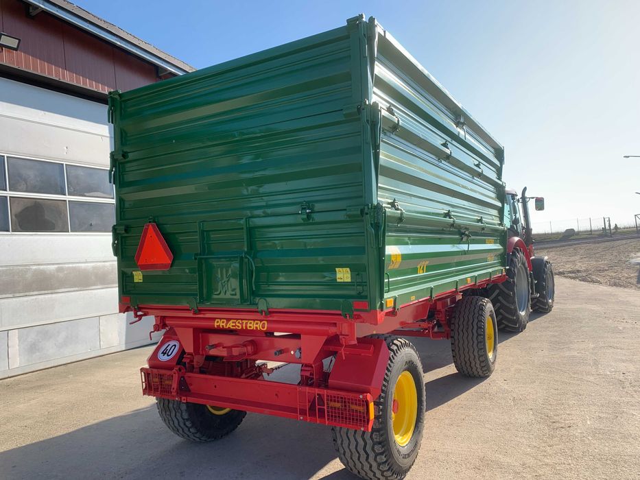 PRZYCZEPA WYWROTKA PRAESTBRO 12T sprowadz zarej kaweco briomont pronar