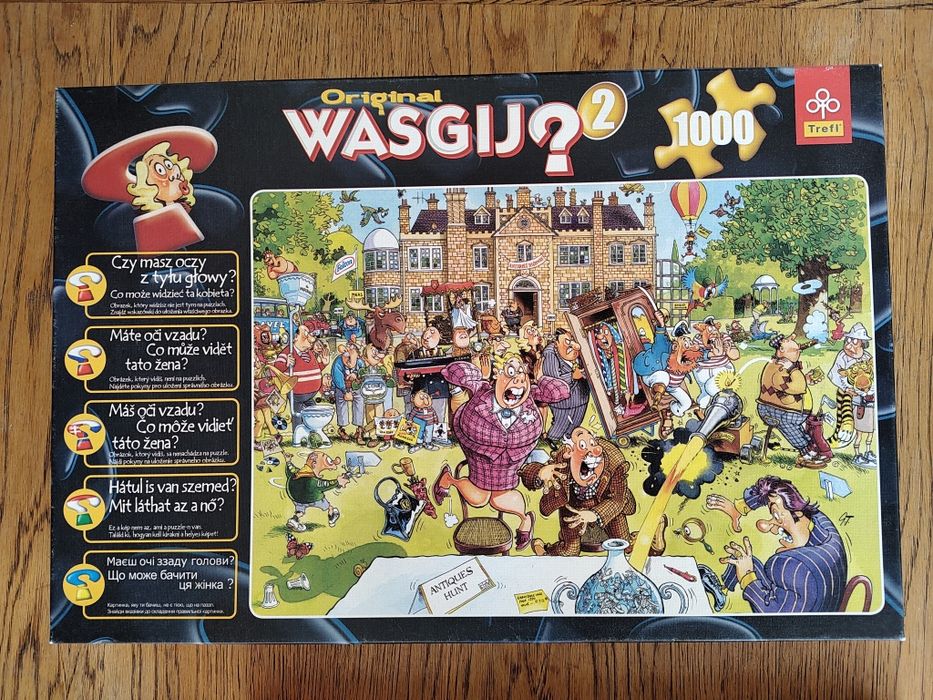 Kompletne puzzle Wasgij ×4 sprzedam