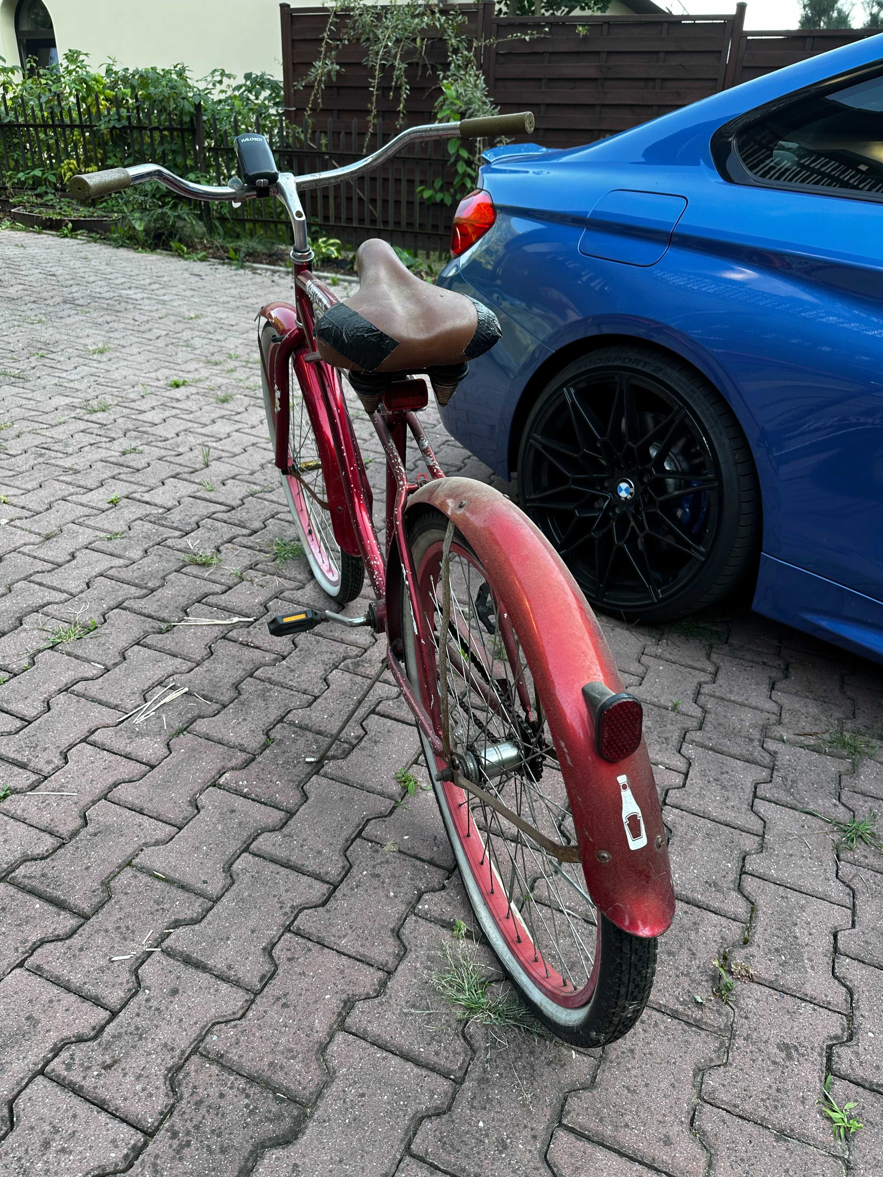Rower oldschool vintage holenderka amerykański reklama heinz.