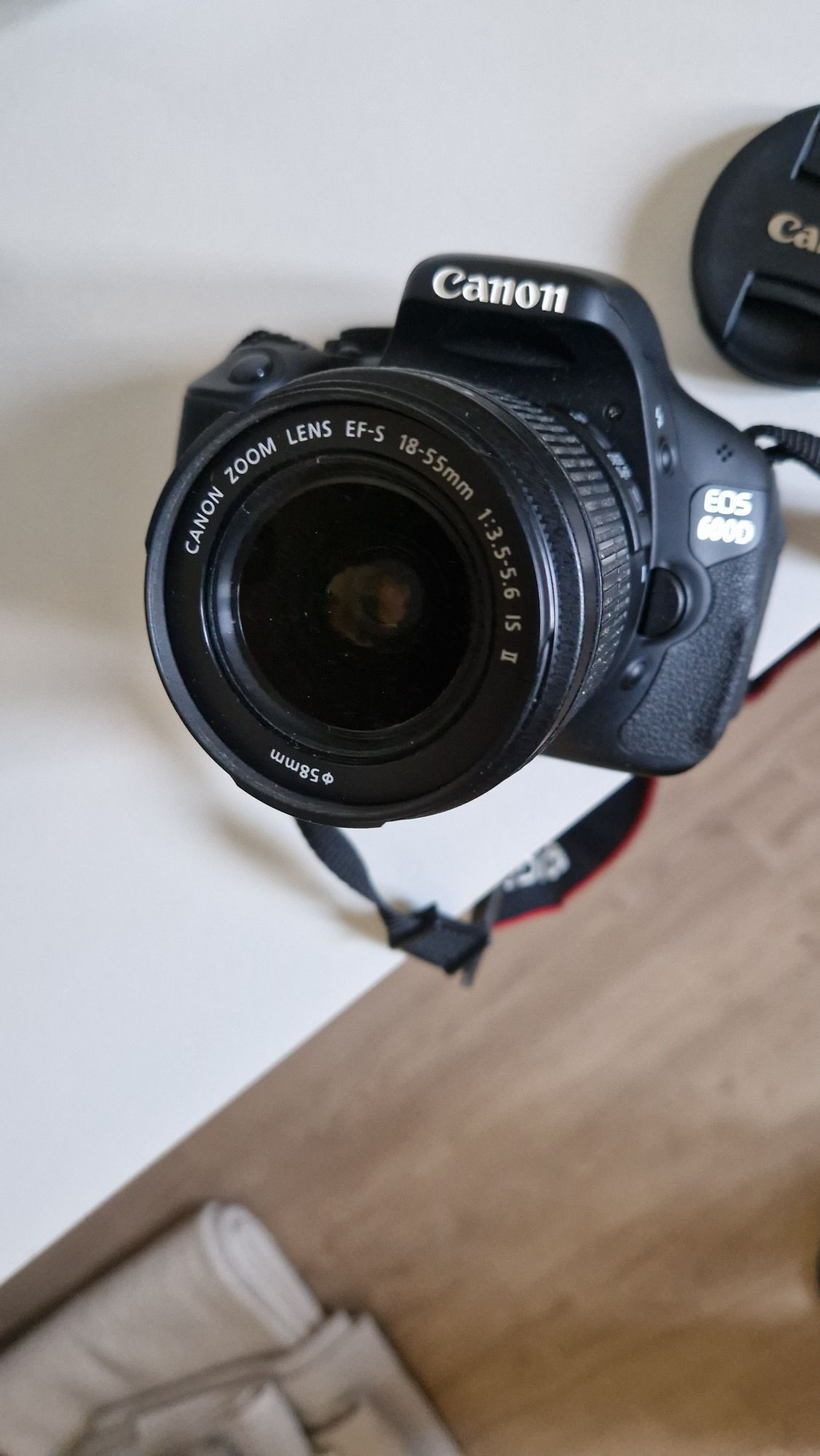 Canon 600D c/objetiva 18-55mm
